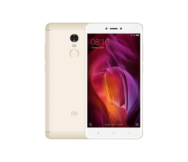 Xiaomi Redmi Note 4 4/64GB Dual SIM LTE Gold - 357620 - zdjęcie
